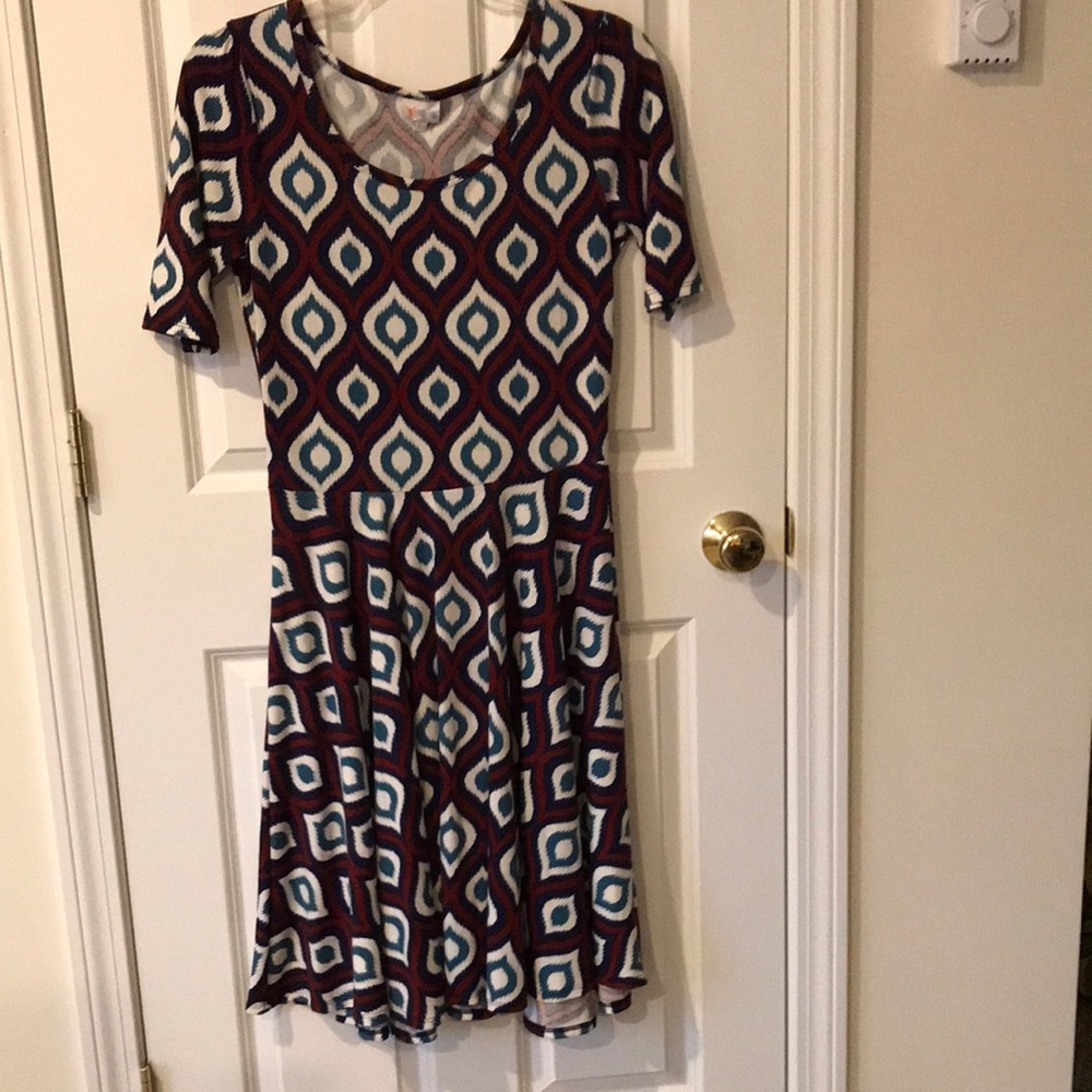 LuLaRoe Nicole Dress Size L